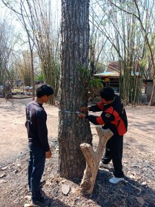 สำรวจทรัพยากรท้องถิ่นหมู่ที่ 4 บ้านสระน้อย